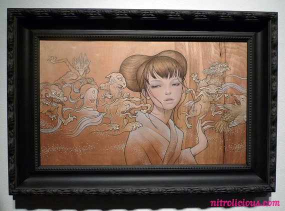 L1050856 Audrey Kawasaki Hajimari Exhibtion @ Jonathan LeVine Gallery