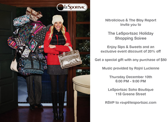LeSportsac Holiday Shopping Soiree