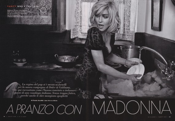 Madonna for Dolce & Gabbana Spring/Summer 2010 Ad Campaign
