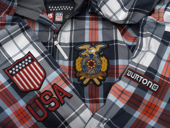 Burton Winter Olympic 2010 US Snowboard Team Uniform