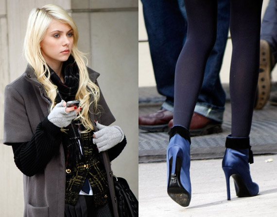 Gossip Girl Style: Taylor Momsen On Location [December 2]