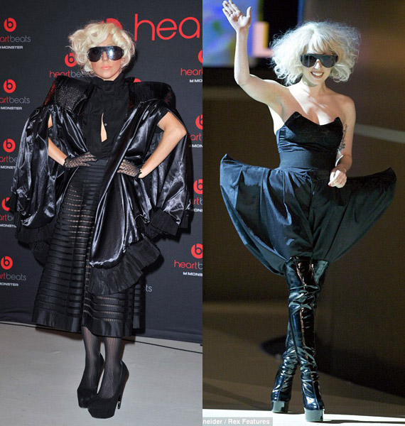 Lady Gaga for Not Just A Label Celebrity Christmas Special