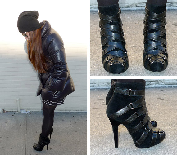 Forever 21 Criss Cross Suedette Boot