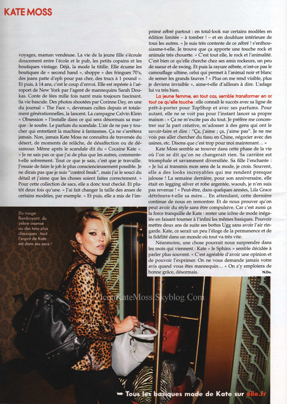 Kate Moss for Longchamp [First Look]