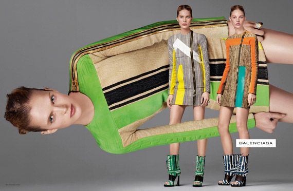 Balenciaga Spring/Summer 2010 Ad Campaign