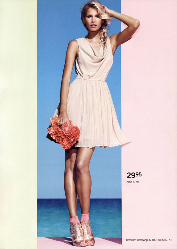 H&M Spring 2010 Catalogue ft. Hana Soukupova