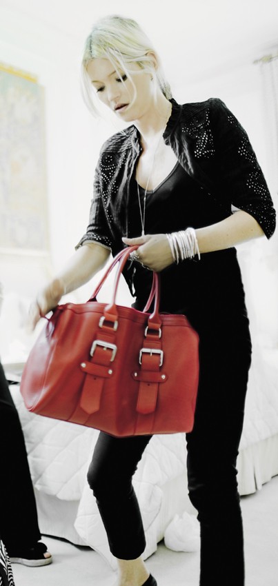 Kate Moss for Longchamp Handbag Collection :  stylish clutch bags hobo