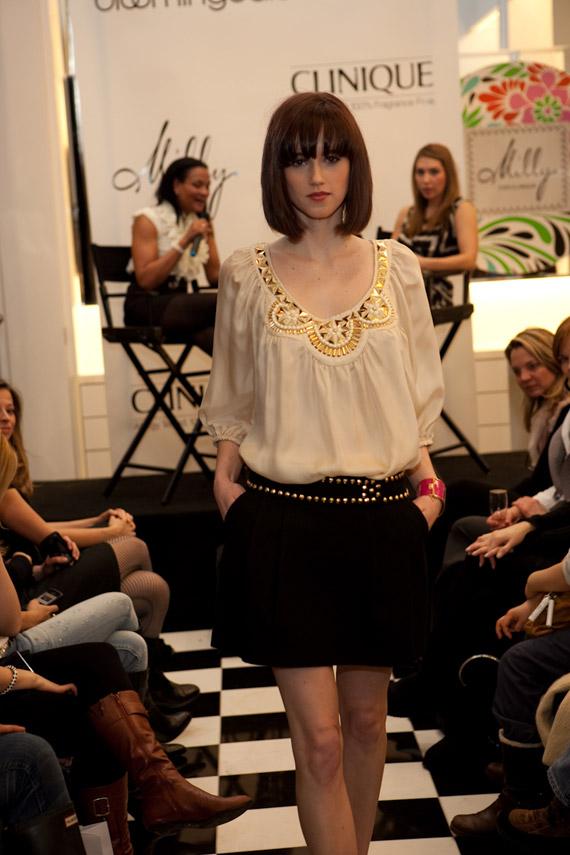 Milly & Clinique Fashion Show @ Bloomingdales