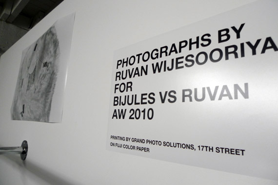 Bijules Fall/Winter 2010 Collection Preview + Ruvan Exhibition
