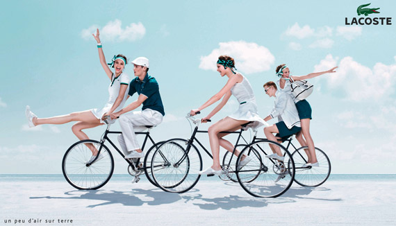 Lacoste-ss10-03 Cole Haan, Anna Sui Cosmetics, Chanel Fragrance, Marc Jacobs, Lanvin, Lacoste, Balenciaga SS 2010 Ad Campaigns