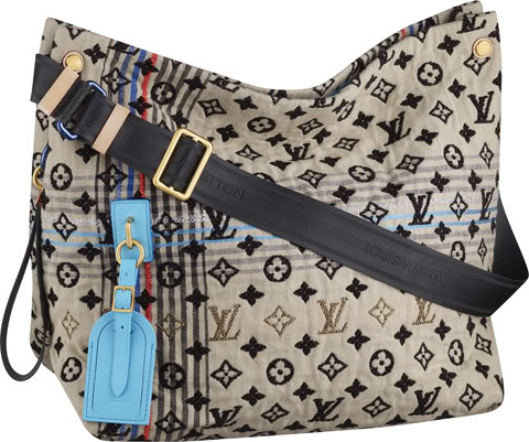 MonogramChecheBohemianBlue Louis Vuitton Spring/Summer 2010 Handbags + Accessories