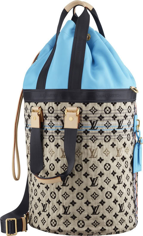 MonogramChecheGypsyGMBlue Louis Vuitton Spring/Summer 2010 Handbags + Accessories