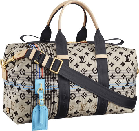 MonogramChecheTuaregBlue Louis Vuitton Spring/Summer 2010 Handbags + Accessories