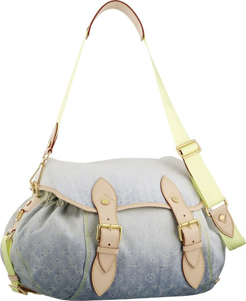MonogramDenimSunriseBlue Louis Vuitton Spring/Summer 2010 Handbags + Accessories
