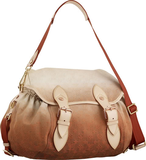 MonogramDenimSunriseOrange Louis Vuitton Spring/Summer 2010 Handbags + Accessories