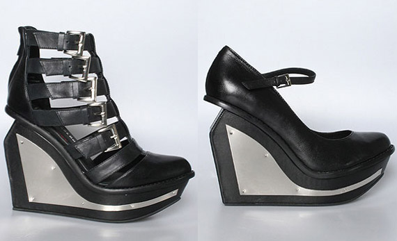 Jeffrey Campbell Clinic & X On Wedges Available Now