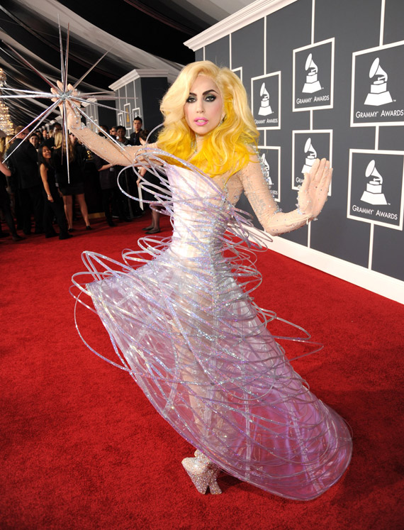 lady-gaga-grammy-awards-2010-07 Lady Gaga, Rihanna, Beyonce, Katy Perry, Ciara at the 52nd Annual Grammy Awards 2010