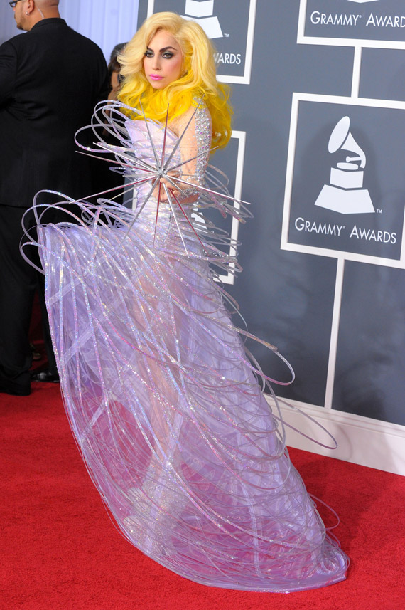 lady-gaga-grammy-awards-2010-08 Lady Gaga, Rihanna, Beyonce, Katy Perry, Ciara at the 52nd Annual Grammy Awards 2010