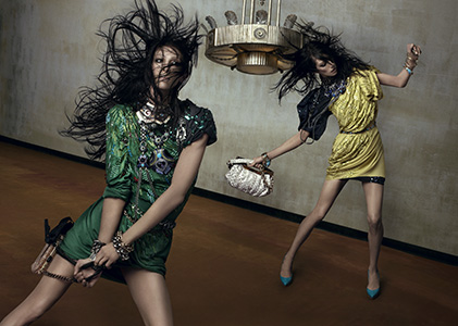 lanvin-ss10-04 Cole Haan, Anna Sui Cosmetics, Chanel Fragrance, Marc Jacobs, Lanvin, Lacoste, Balenciaga SS 2010 Ad Campaigns