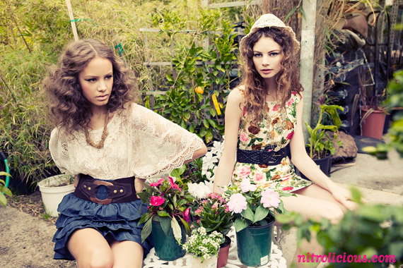 Forever 21 Secret Garden Spring 2010 Look Book