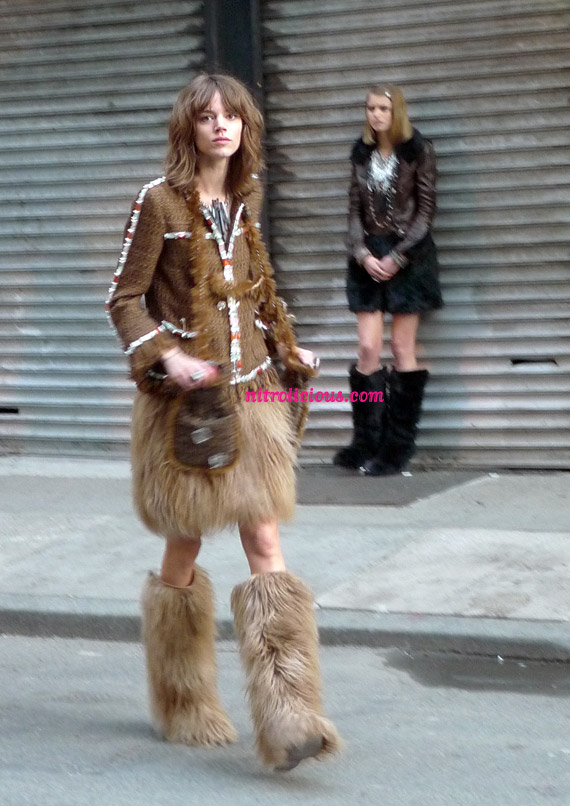 Karl Lagerfeld Shoots Freja Beha Erichsen & Abbey Lee Kershaw for Chanel Fall/Winter 2010 Ad Campaign @ LES