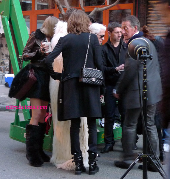 Karl Lagerfeld Shoots Freja Beha Erichsen & Abbey Lee Kershaw for Chanel Fall/Winter 2010 Ad Campaign @ LES