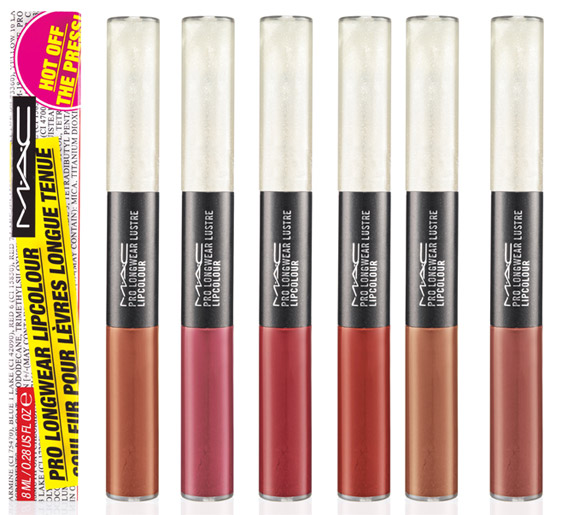 MACTabloidBeauty_ProLongwearLustreLipcolour MAC Tabloid Beauty Collection