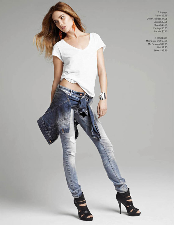 H&M Spring 2010 Magazine: Erin Wasson Perfect Match