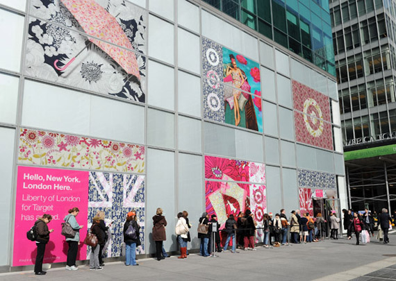 Liberty of London for Target Pop Up Shop