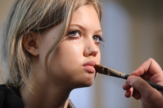 Miu Miu Spring 2010 Backstage   Models, Beauty, Bags & Shoes