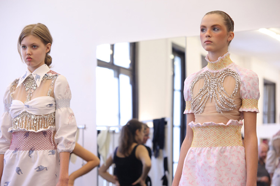 Miu Miu Spring 2010 Backstage   Models, Beauty, Bags & Shoes