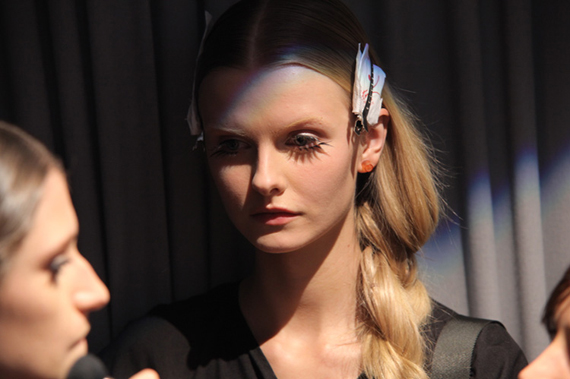 Miu Miu Spring 2010 Backstage   Models, Beauty, Bags & Shoes