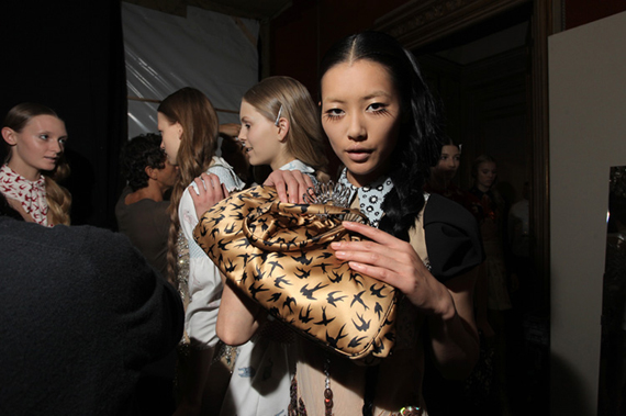Miu Miu Spring 2010 Backstage   Models, Beauty, Bags & Shoes