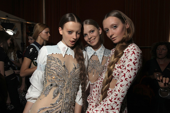 Miu Miu Spring 2010 Backstage   Models, Beauty, Bags & Shoes