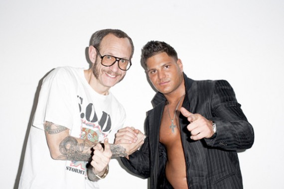 Terry Richardson Meets the Guys from Jersey Shore