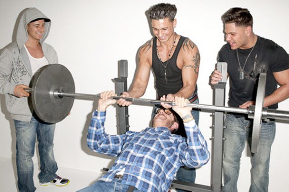 Terry Richardson Meets the Guys from Jersey Shore