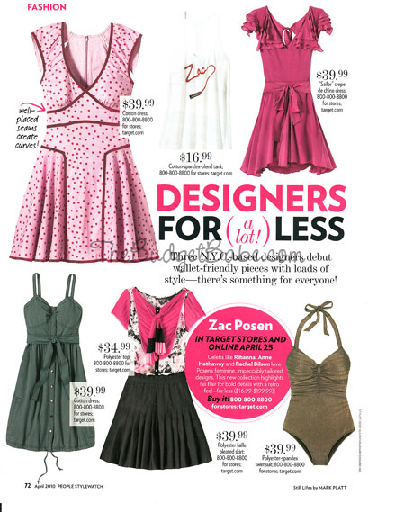 Zac Posen for Target | People StyleWatch Magazine