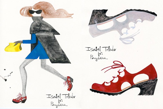 Isabel Toledo for Payless [Sketches]