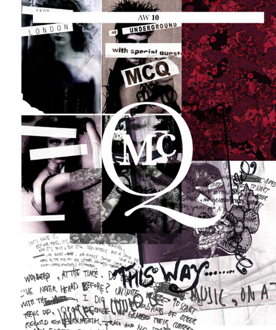 McQ by Alexander McQueen Fall 2010 Lookbook