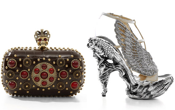 Alexander McQueen Fall 2010 Shoes + Bags