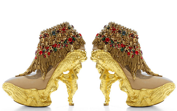 Alexander McQueen Fall 2010 Shoes + Bags