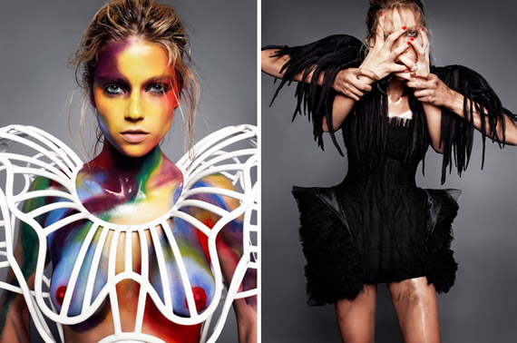 V Magazine Spain April 2010: Masha Novoselova Go Wild
