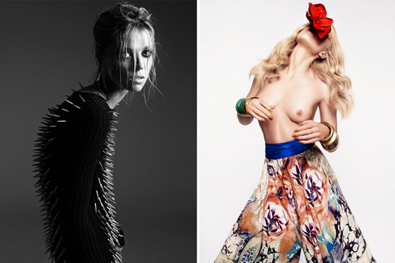 V Magazine Spain April 2010: Masha Novoselova Go Wild