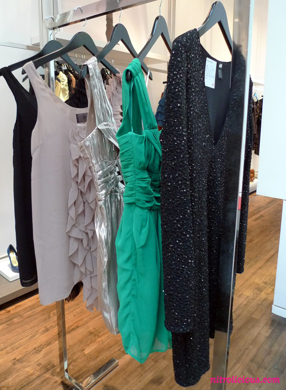 H&M By Night Capsule Dress Collection