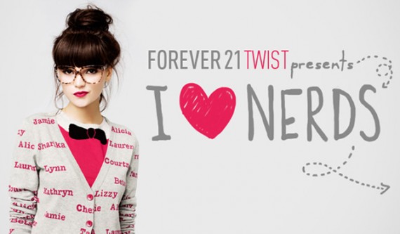 Forever 21 Twist: I Love Nerds Lookbook