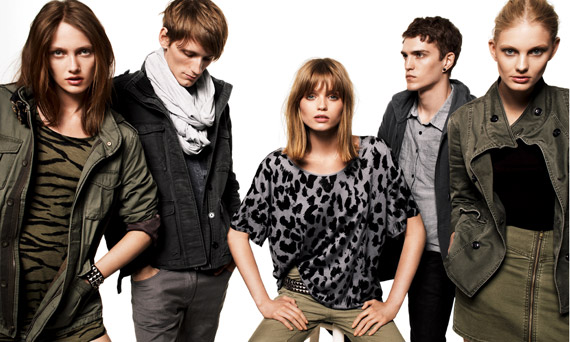 H&M Divided Fall 2010 Ad Campaign ft. Abbey Lee Kershaw