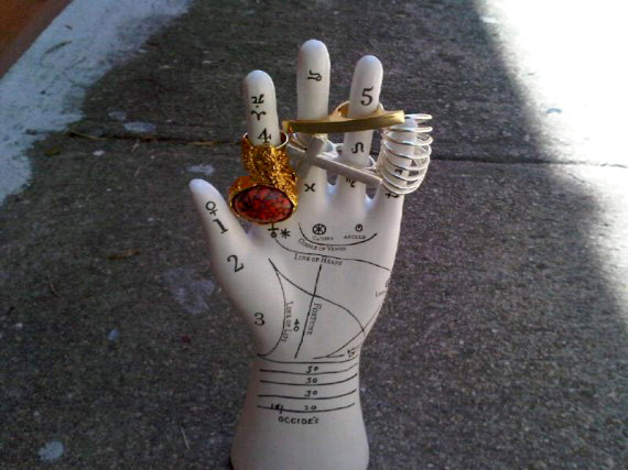 Astrological Jewelry Hand Stand
