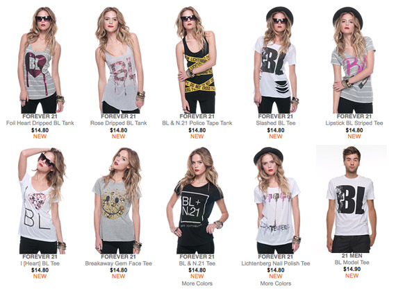 Brian Lichtenberg for Forever 21 Collection   Available Now