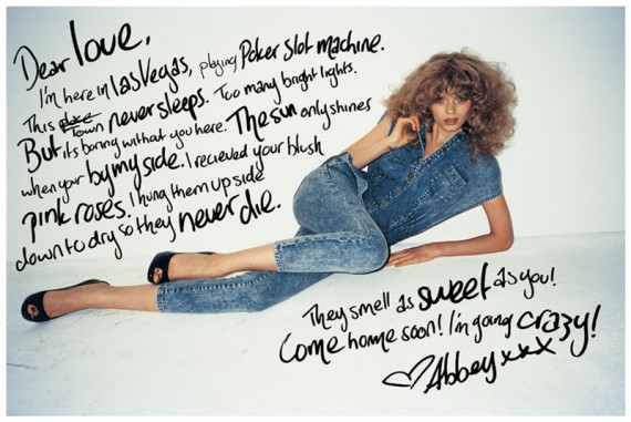 Abbey Lee Kershaw for Moussy Fall 2010 Ad Campaign