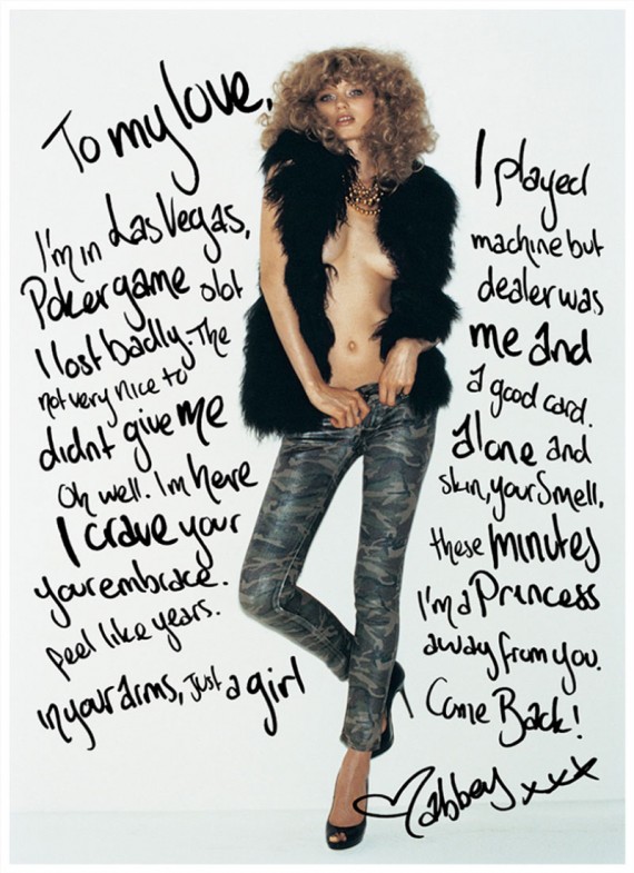 Abbey Lee Kershaw for Moussy Fall 2010 Ad Campaign
